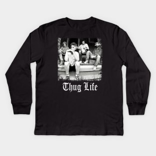 golden girls thug life Kids Long Sleeve T-Shirt